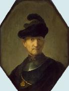 Rembrandt van rijn Old Soldier oil painting reproduction